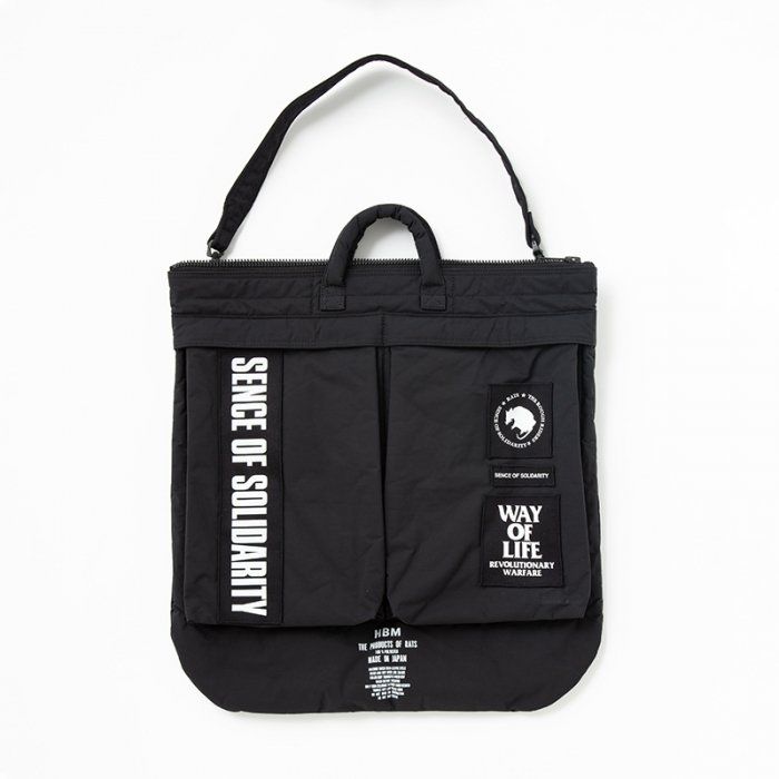 RATS - HELMET BAG TYPE-S (BLACK) / ポーター コラボヘルメットバッグ 