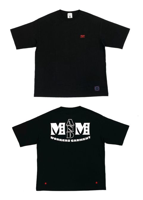 M&M 新作販売告知 / サイズ感で魅せるビッグシルエットTシャツ  