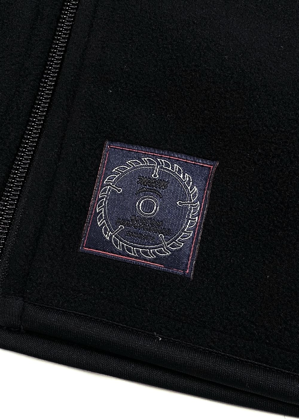MICROFLEECE FULL-ZIP STAND JACKET (BLACK) / フルジップ フリース ジャケット