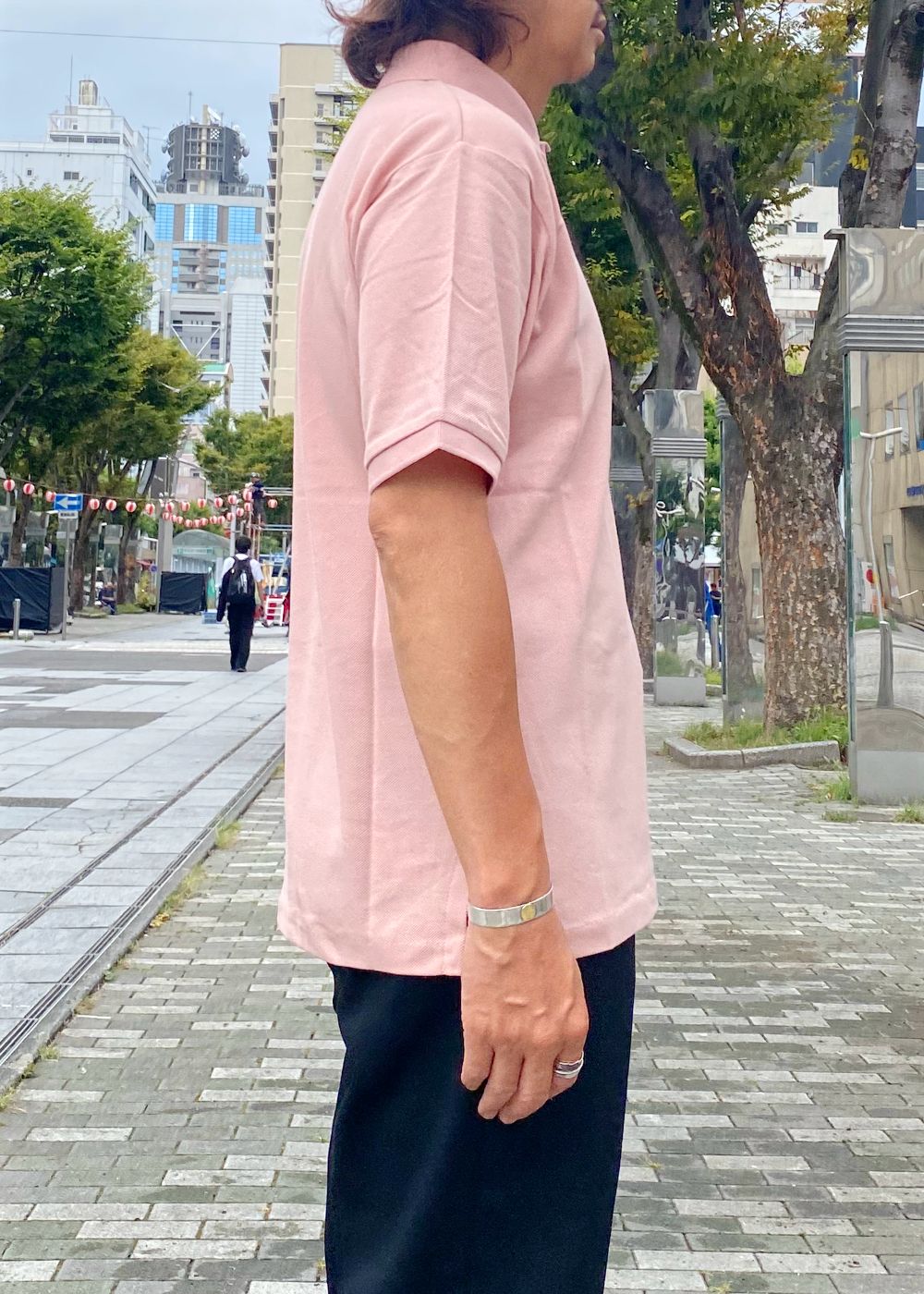 GDC×TW Polo Shirt (PINK) / ×TW コラボ ポロシャツ