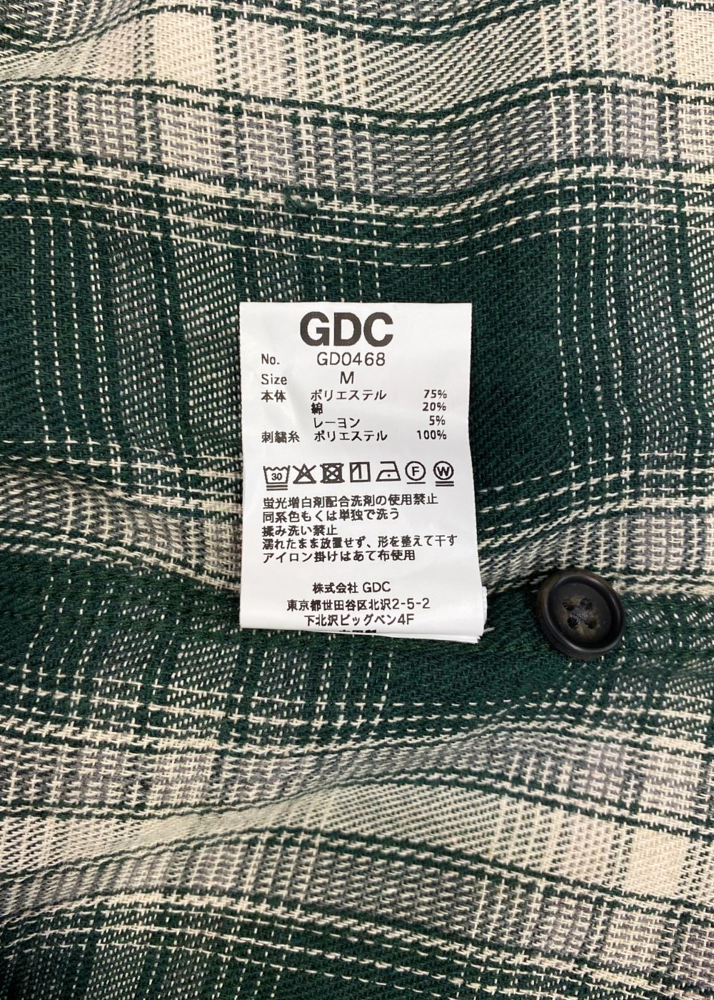 Flannel Shirt (GREEN) / チェック コットン ネルシャツ