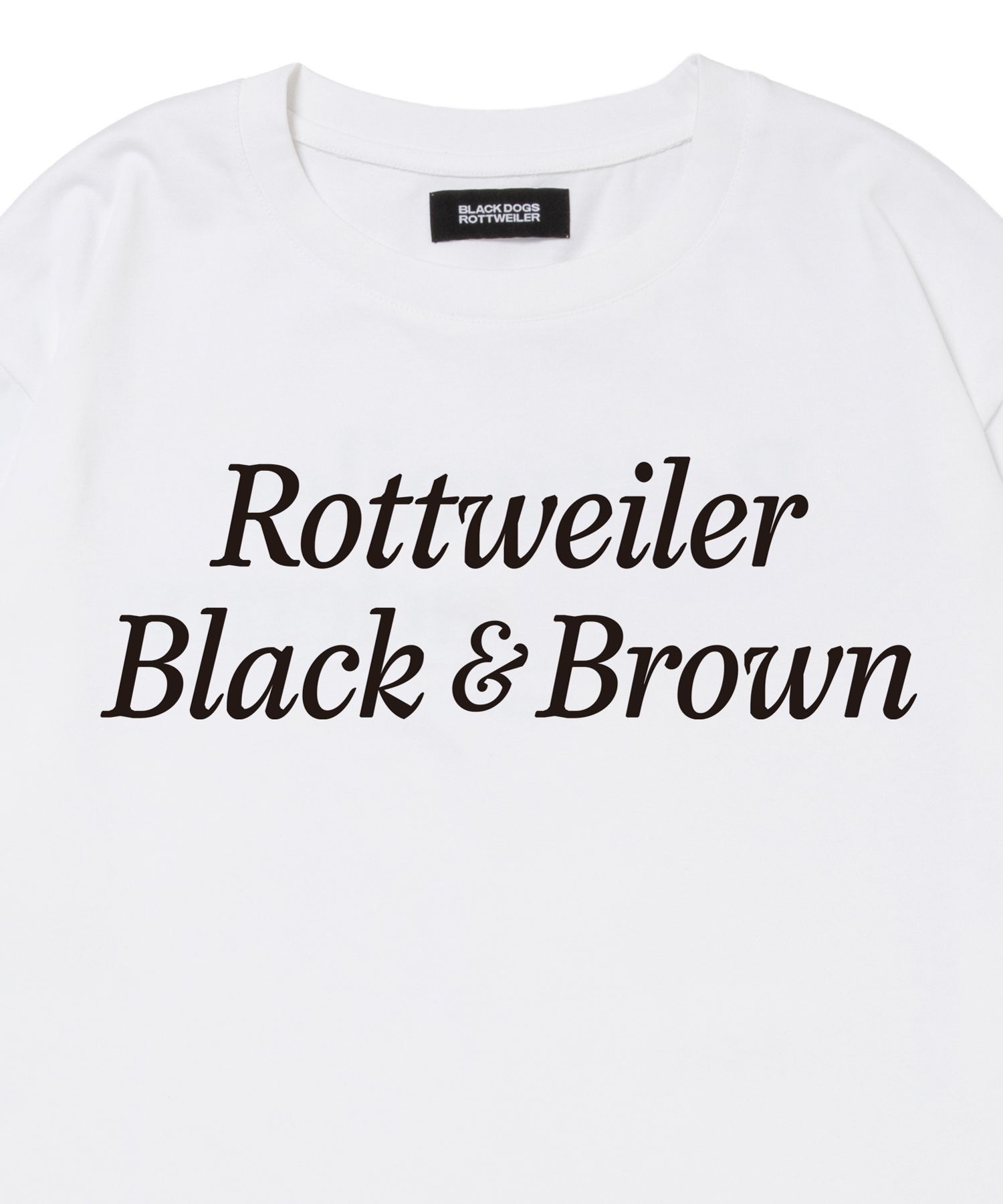 R9 B&B LS TEE (WHITE) /  オリジナル ロゴプリント ロングスリーブ Tシャツ