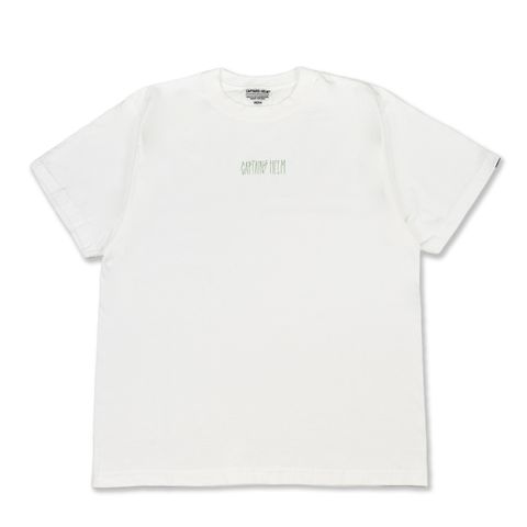 "OCEANSIDE DIVISION" US LOGO SS TEE  (WHITE) / ロゴ プリント Tシャツ