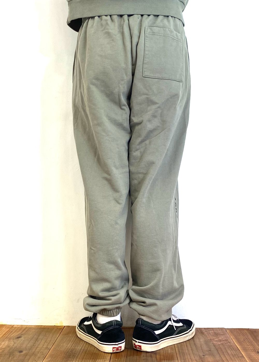 H&S Sweat Pant (OLIVE DRAB) / オリジナル セットアップスウェットパンツ / セットアップ可能