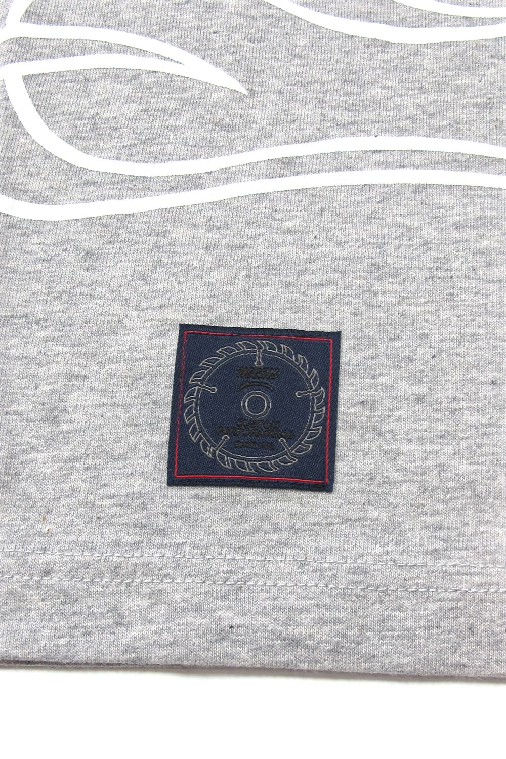 PRINT S/S TEE (GRAY) / アンライバルド コラボT