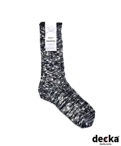 ×decka Melange Rib SOX (DNY) / デッカ コラボ メランジ ソックス