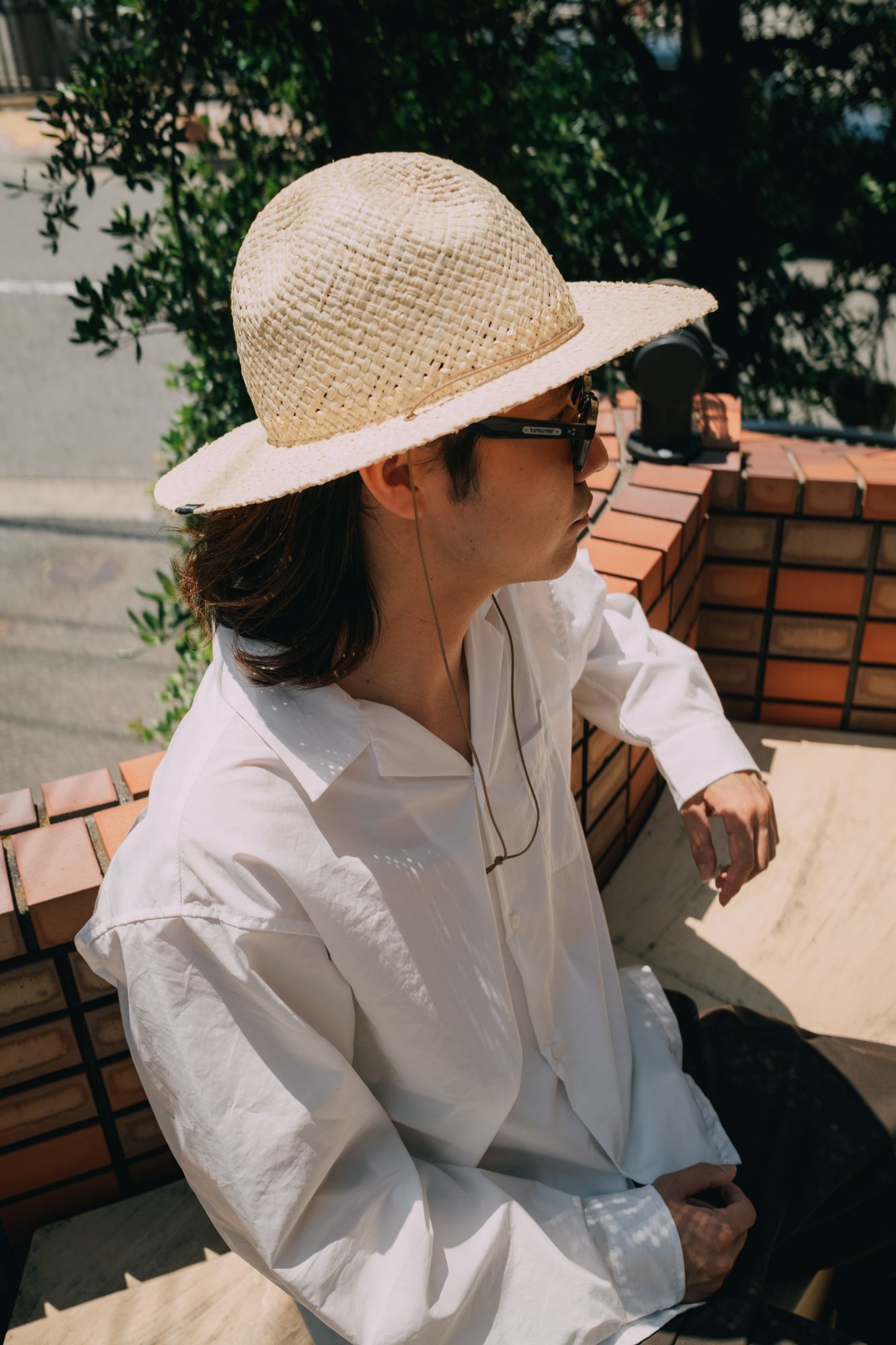MOUNTAIN STRAW HAT (NATURAL) / ストローハット