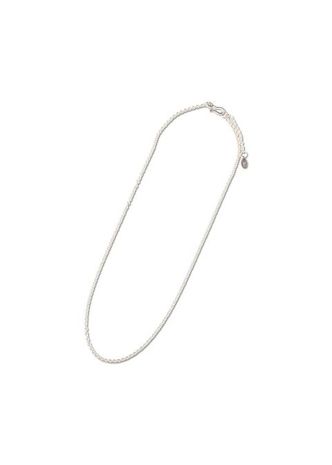 SILVER NECKLACE CHAIN (SILVER) / シルバー チェーン ネックレス