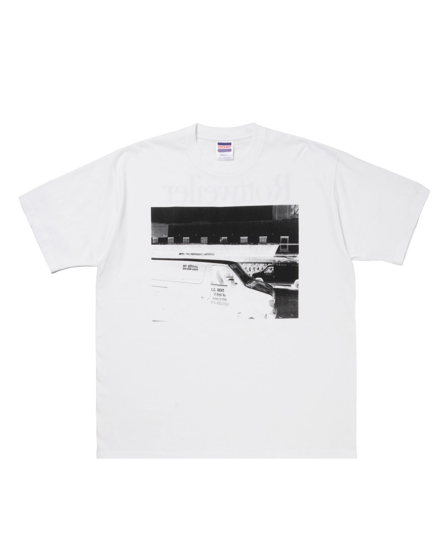 AMERICAN PHOTO TEE (BLACK) / フォト プリント Tシャツ
