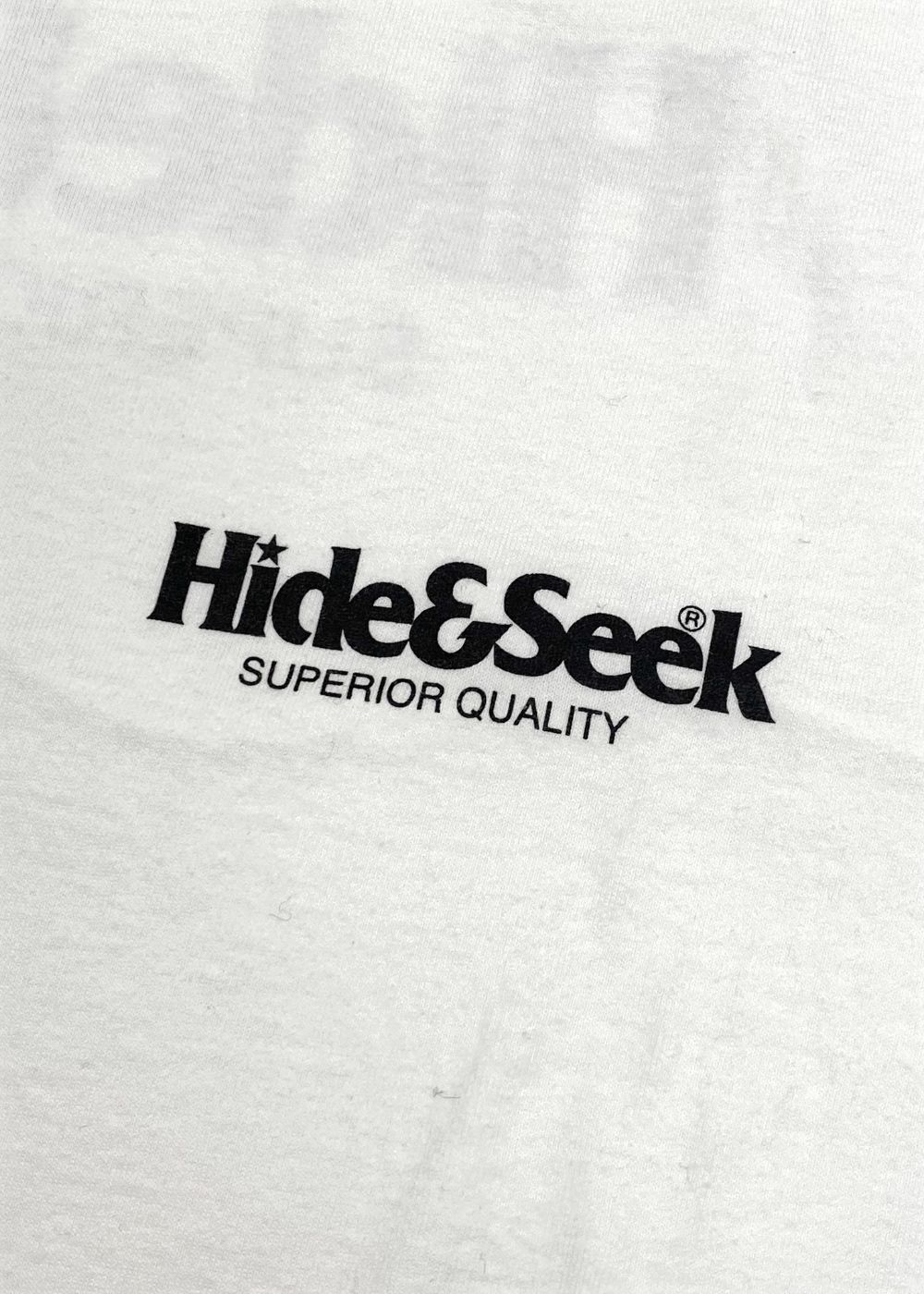 LOGO L/S TEE (WHITE) / 定番ロゴ ロングスリーブ Tシャツ