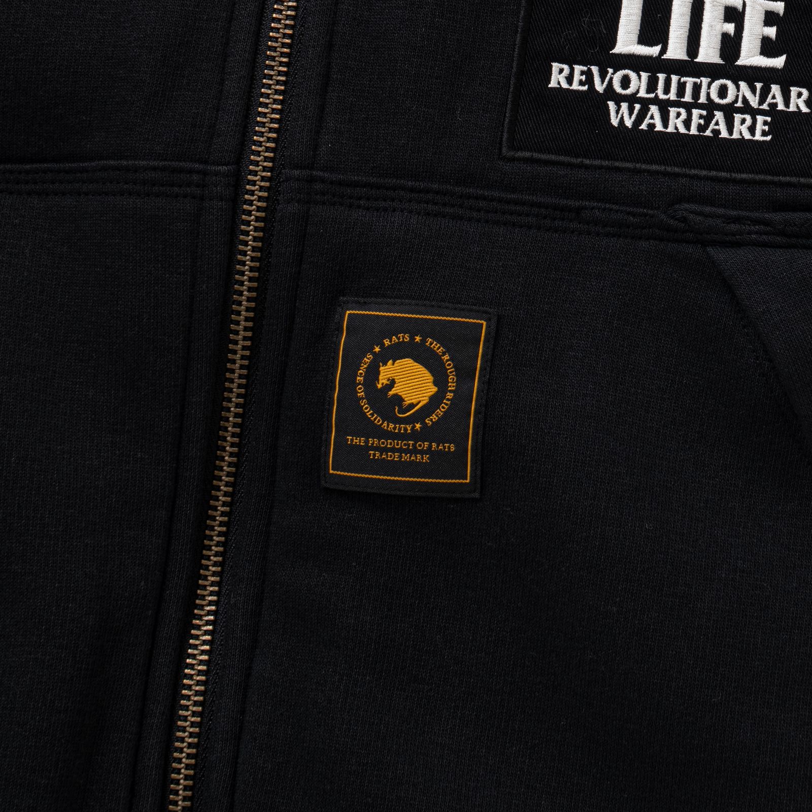 BOA HOODIE (BLACK) / ボア ライナー スウェット パーカー