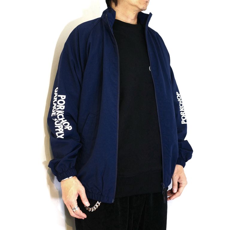 PORKCHOP - NOTHING DEVIL NYLON JKT (NAVY) / ナッシングデビル 