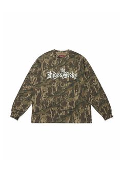 The H&S L/S Tee (CAMO) / 西浦徹 コラボ ロンT