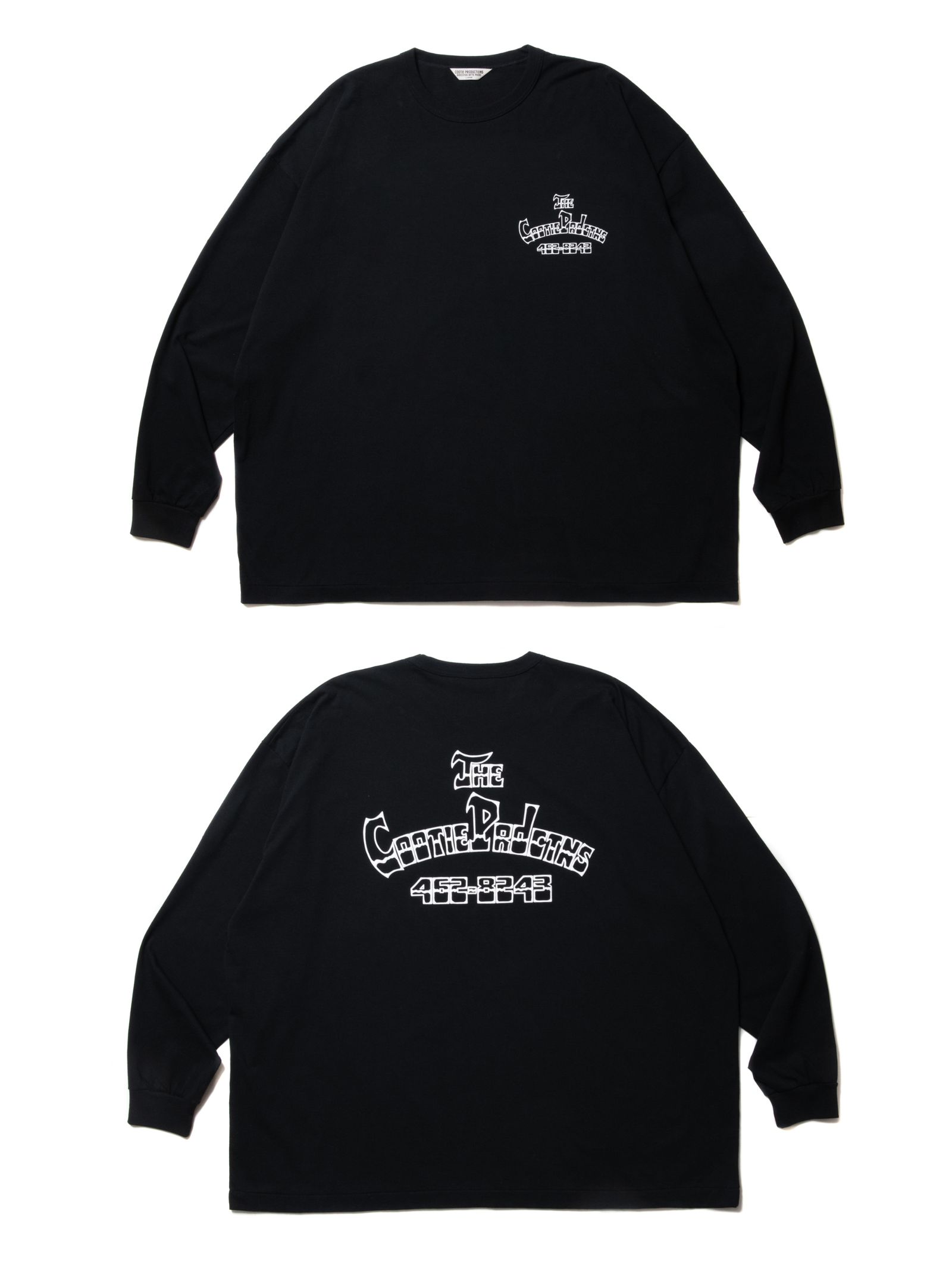COOTIE PRODUCTIONS - Print Oversized L/S Tee (LOWRIDER) (BLACK ...