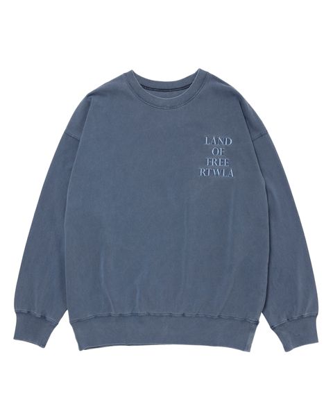 R9 LAND TRAINER (NAVY) /  オリジナル スウェット タイプ ロングスリーブ Tシャツ