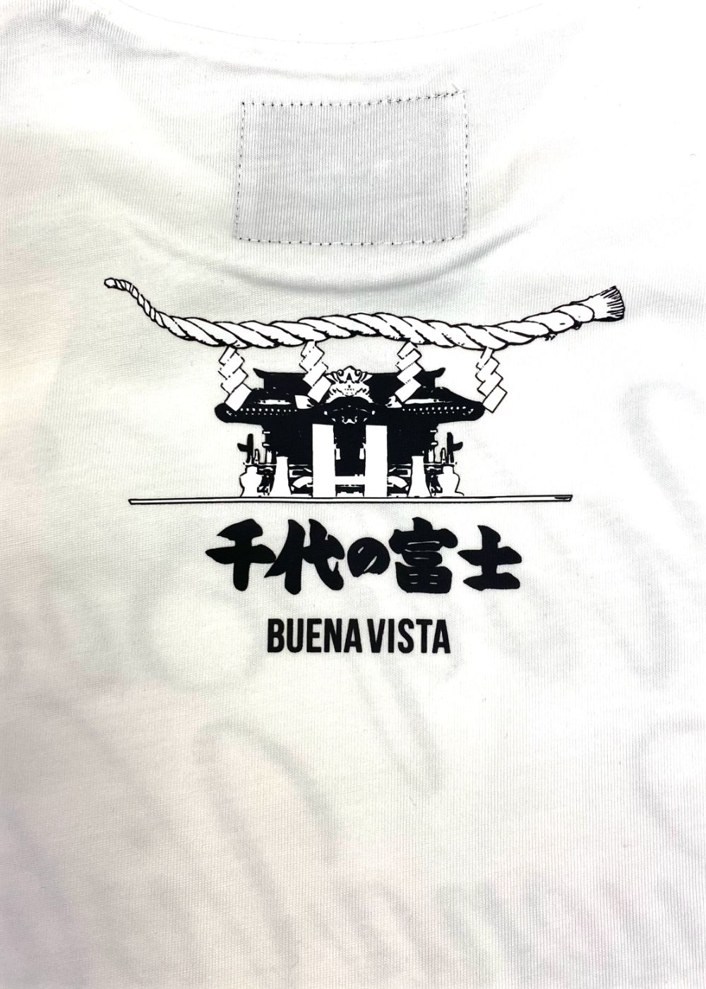 【千代の富士×BUENA VISTA】El wolf solitario tee tres (WHITE) / ×千代の富士 コラボ Tシャツ