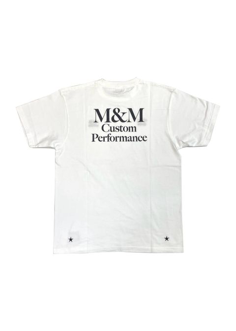 Logo EMB. Tee (WHITE) / ロゴ プリント Tシャツ