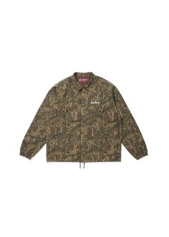 The H&S Team Jacket (CAMO) / 西浦徹 コラボ コーチ ジャケット