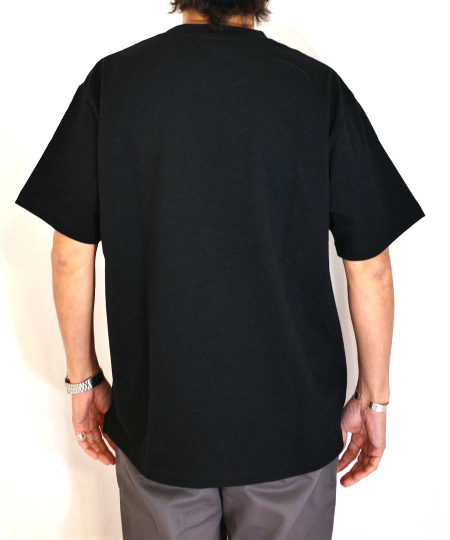 Standard Crewneck T-SH (BLK) / オリジナル ポケット Tシャツ