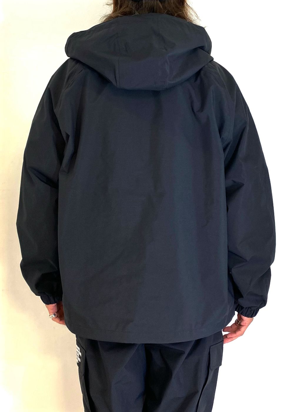 Nylon Mountain Jacket (BLACK) / ナイロン マウンテン パーカー / セットアップ可能