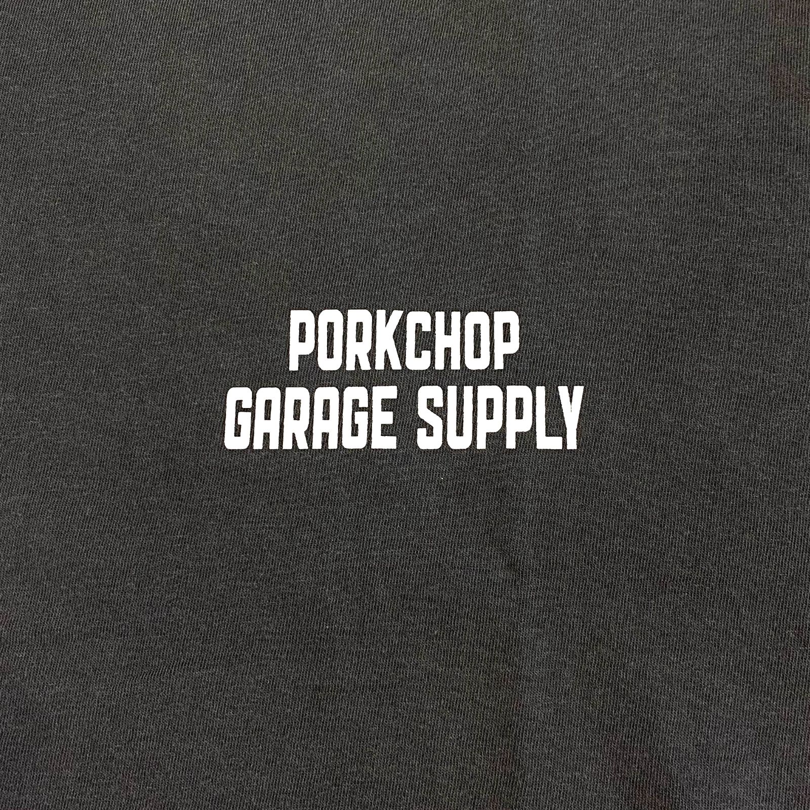 BAR＆SHIELD TEE (ASH BLACK) / バーアンドシールド Tシャツ
