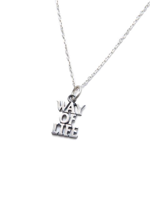 NECKLACE WAY OF LIFE SILVER (SILVER) / シルバー ネックレス