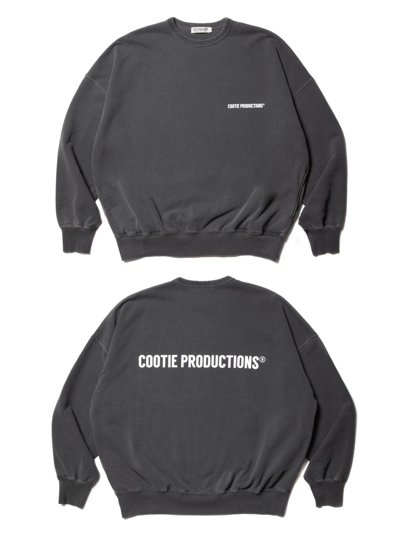 COOTIE PRODUCTIONS - Pigment Dyed Open End Yarn Sweat