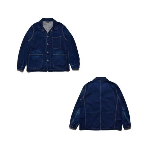 MINEDENIM 新作販売告知 / 着心地柔らかに仕上げたカバーオールは春の羽織りに最適。