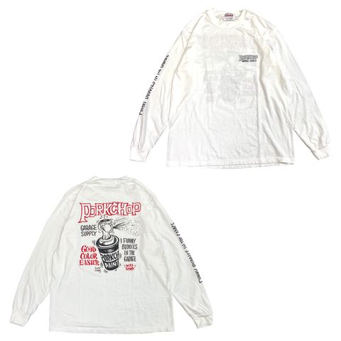 PORKCHOP GARARE SUPPLY 新作販売告知 / インパクト十分のグラフィックが目を引くL/S TEE、コーチJKT。