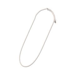 SILVER NECKLACE CHAIN (SILVER) / シルバー チェーン ネックレス