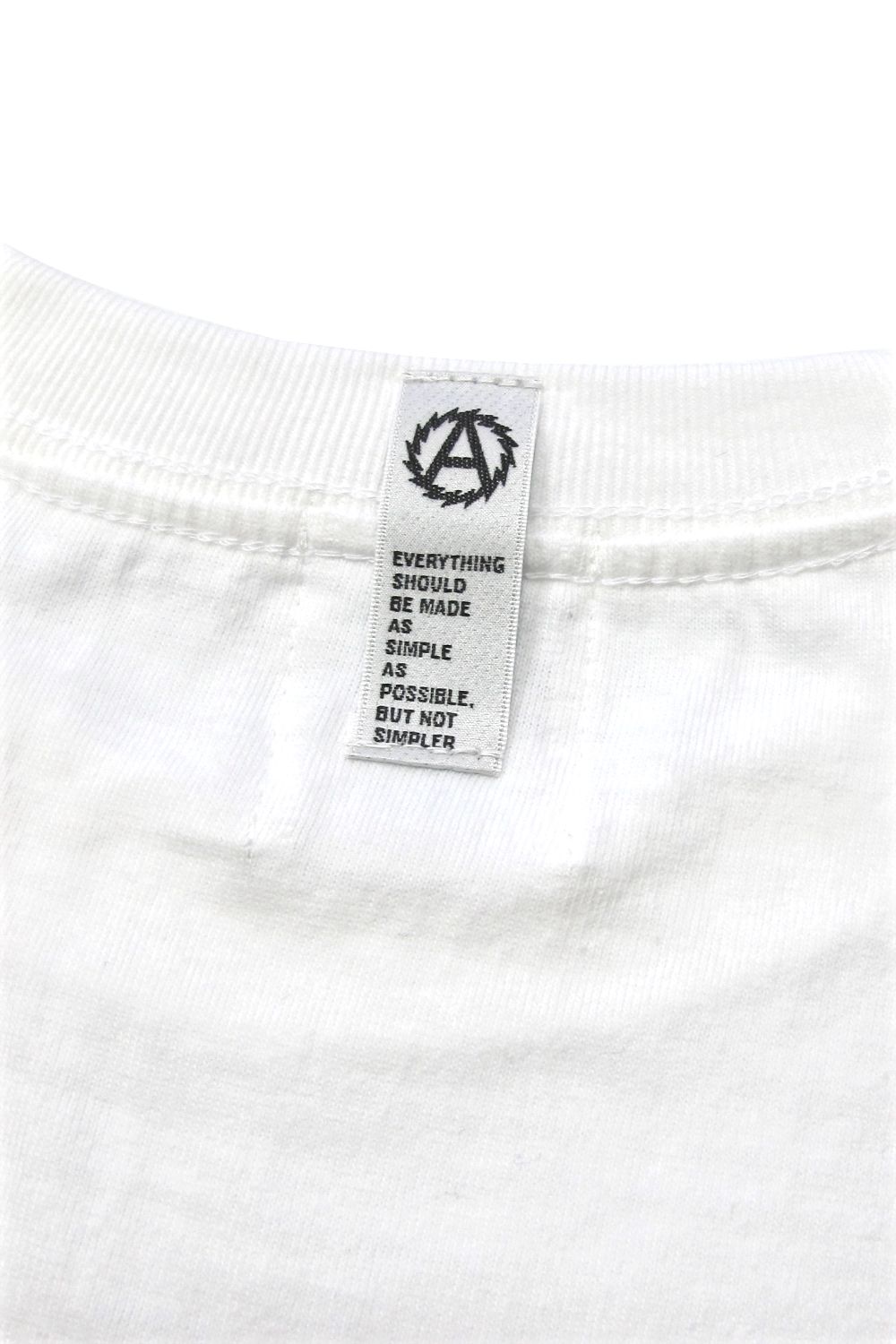 PRINT S/S TEE (WHITE) / アンライバルド コラボT