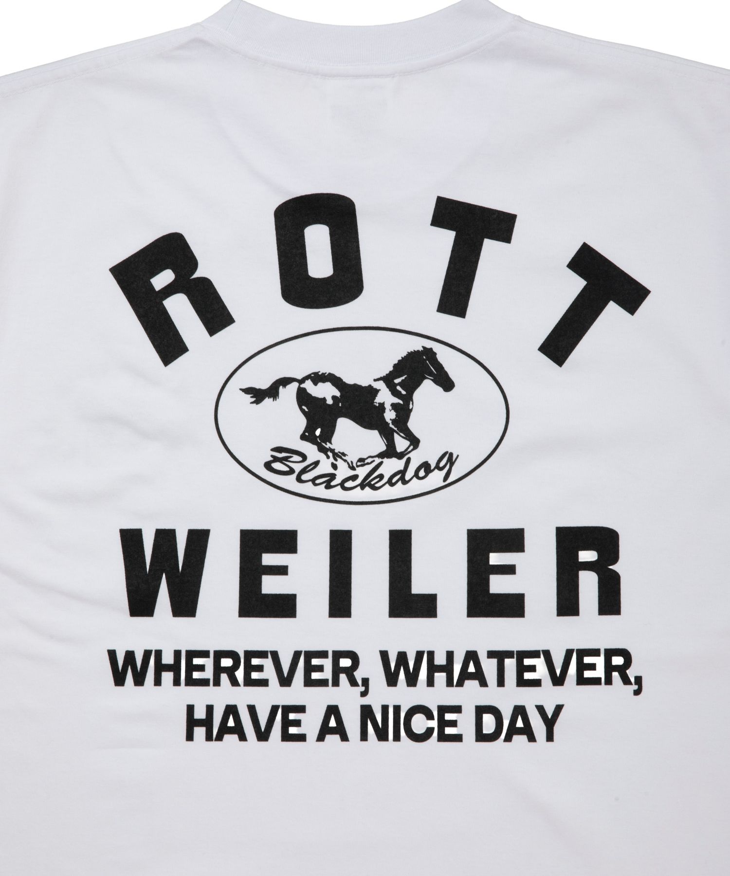 HORSE TEE (WHITE) / プリント Tシャツ