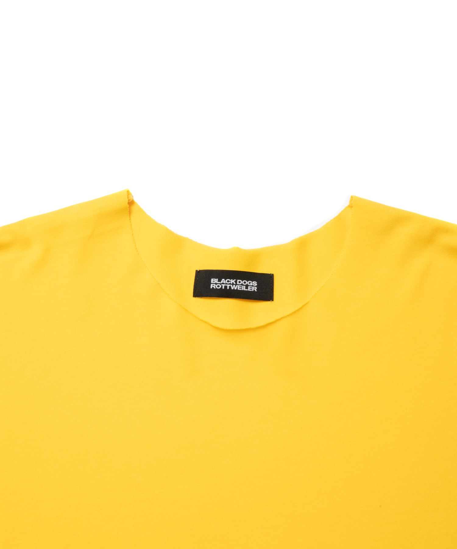 ROTTWEILER - CUTOFF TEE (YELLOW) / オリジナル カットオフ T