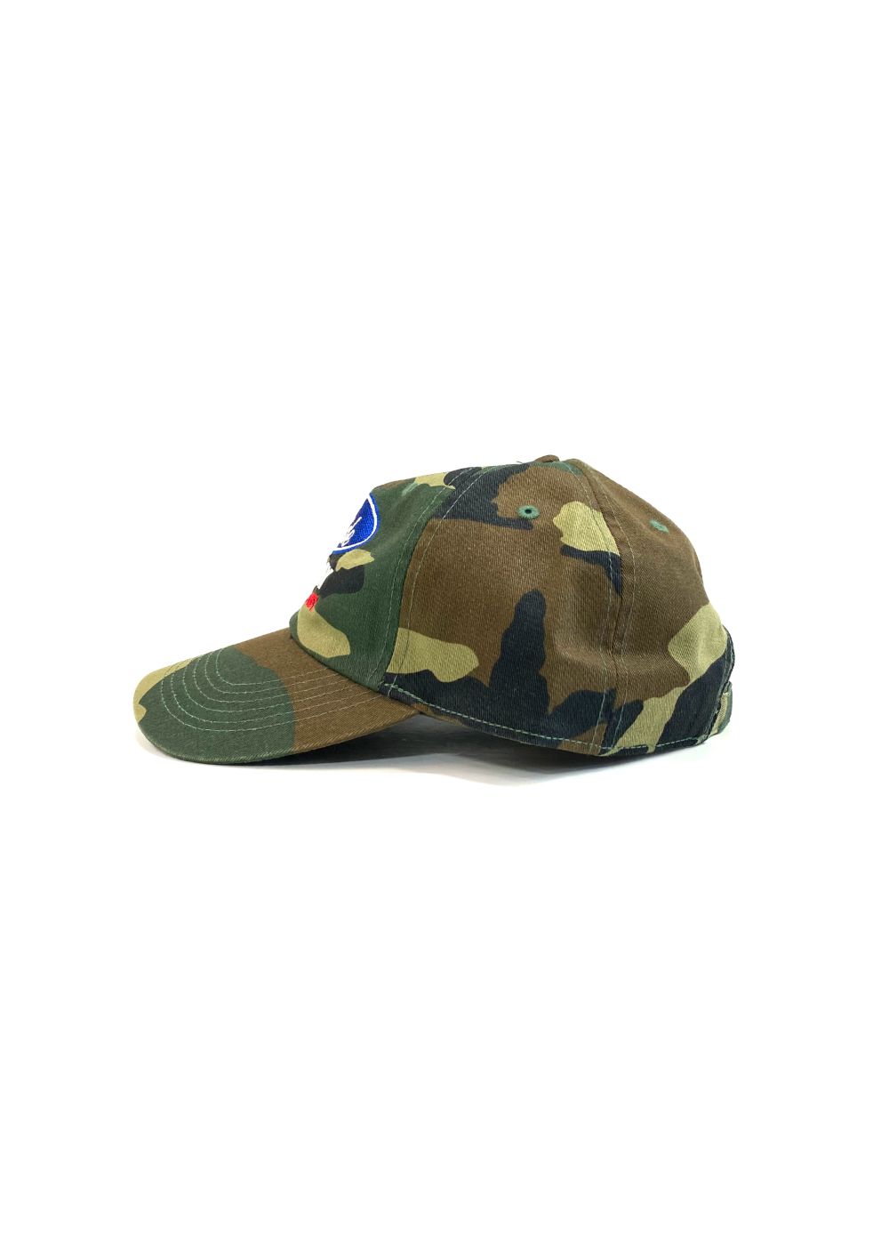 HDNSK CAP (CAMO) / 刺繍ロゴ ベースボールキャップ