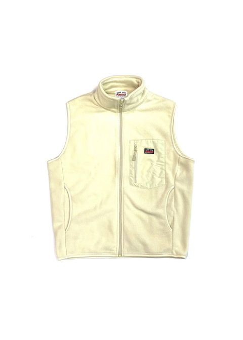 【ラスト1点】FLEECE VEST (NATURAL) / フリース ベスト
