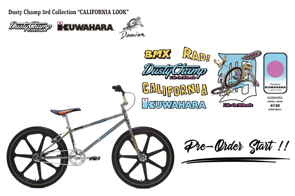 Dusty Champ 3rd Collection “CALIFORNIA LOOK”