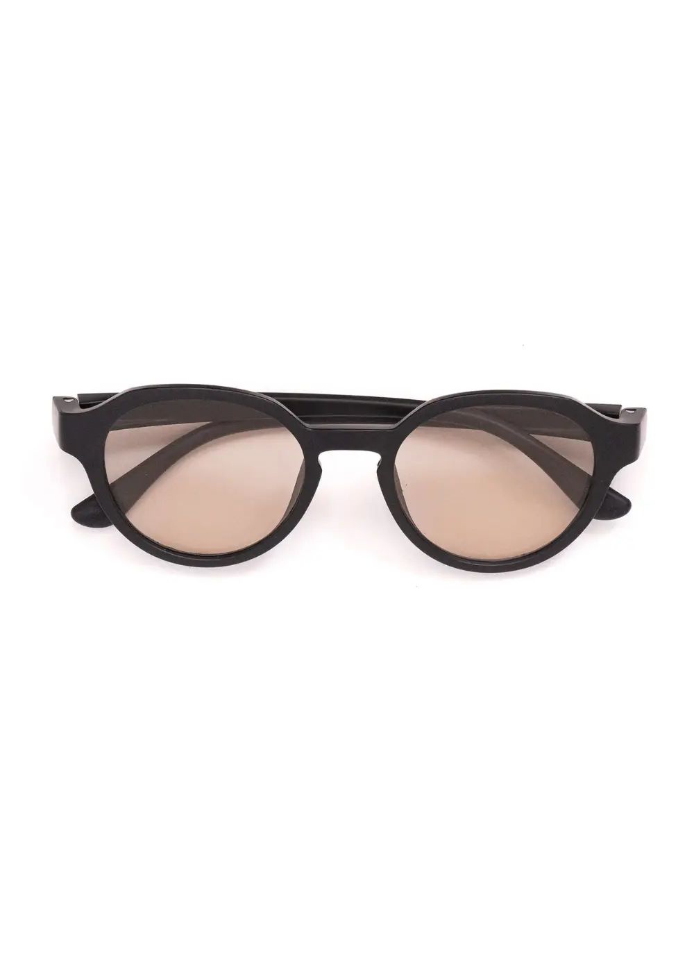 BOSTON TYPE UP CYCLE SHADES ＜EXCLUSIVE＞ (BROWN) / リサイクルプラスチック ウェリントンタイプ サングラス