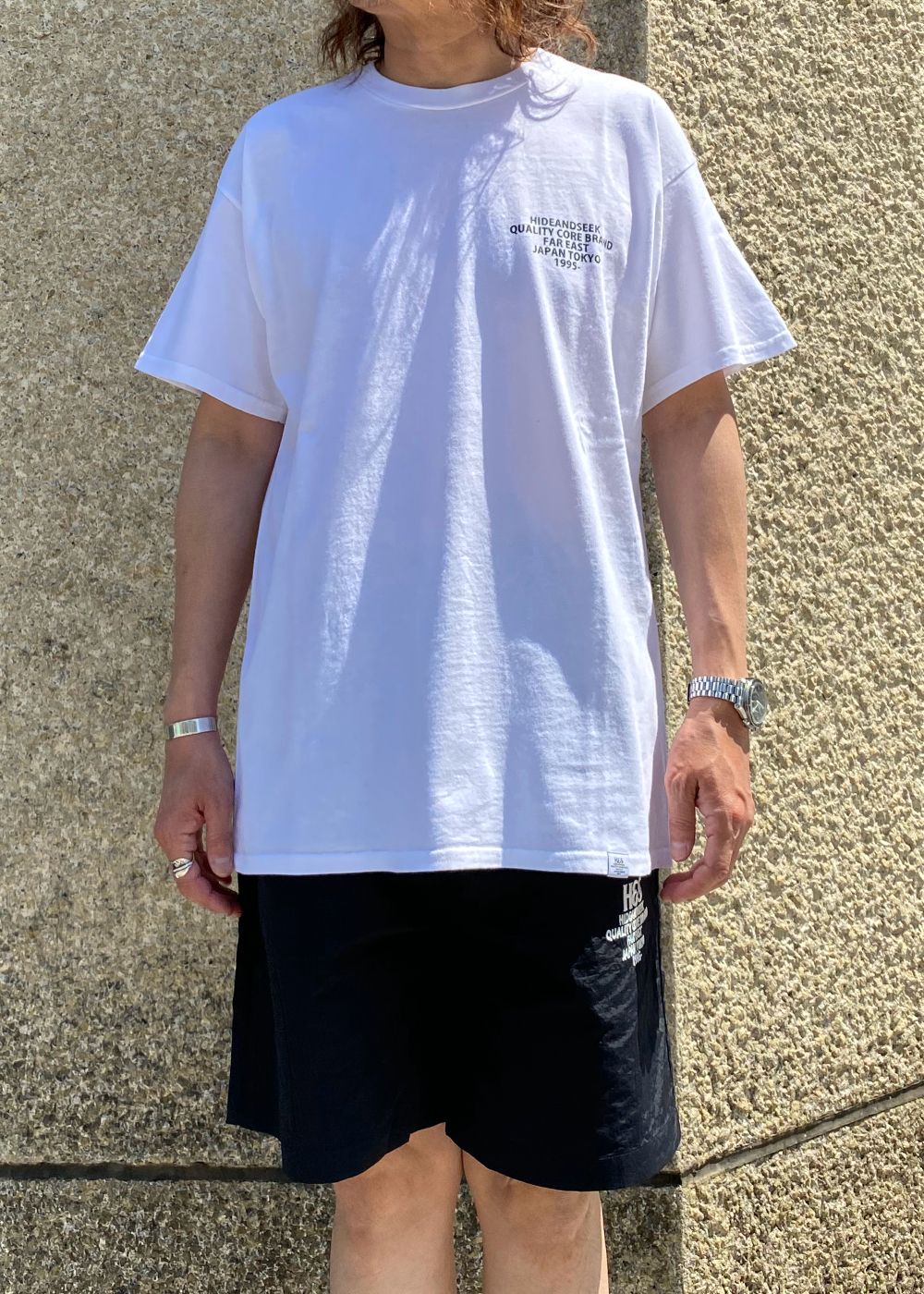 Flame S/S Tee (WHITE) / フレイム プリントTee