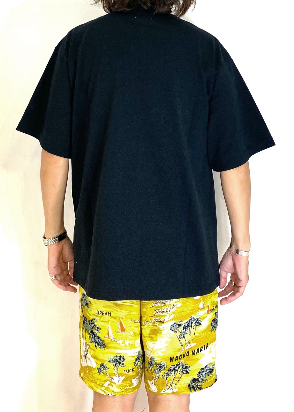 Black rain tee uno (BLACK) / ×ブラックレイン コラボ Tシャツ