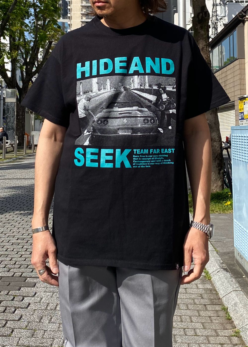 90s S/S Tee (BLACK×GREEN) / フォト プリントTee