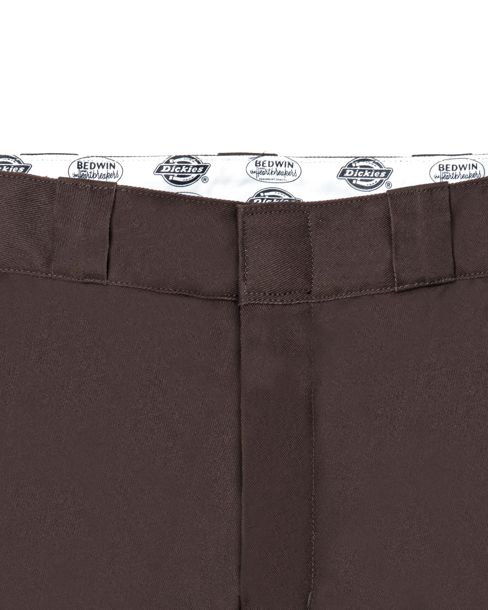 DICKIES 10L TC PANTS "THUNDERS" (D.BROWN) / ディッキーズ コラボ チノパンツ