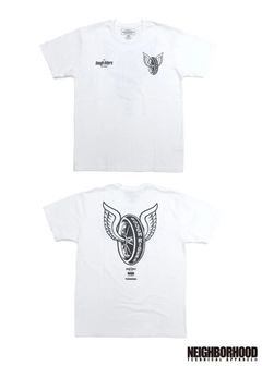 ×NEIGHBORHOOD T.R.R TEE (WHITE) / ×ネイバーフッド TOKYO ROUGH RIDERS T