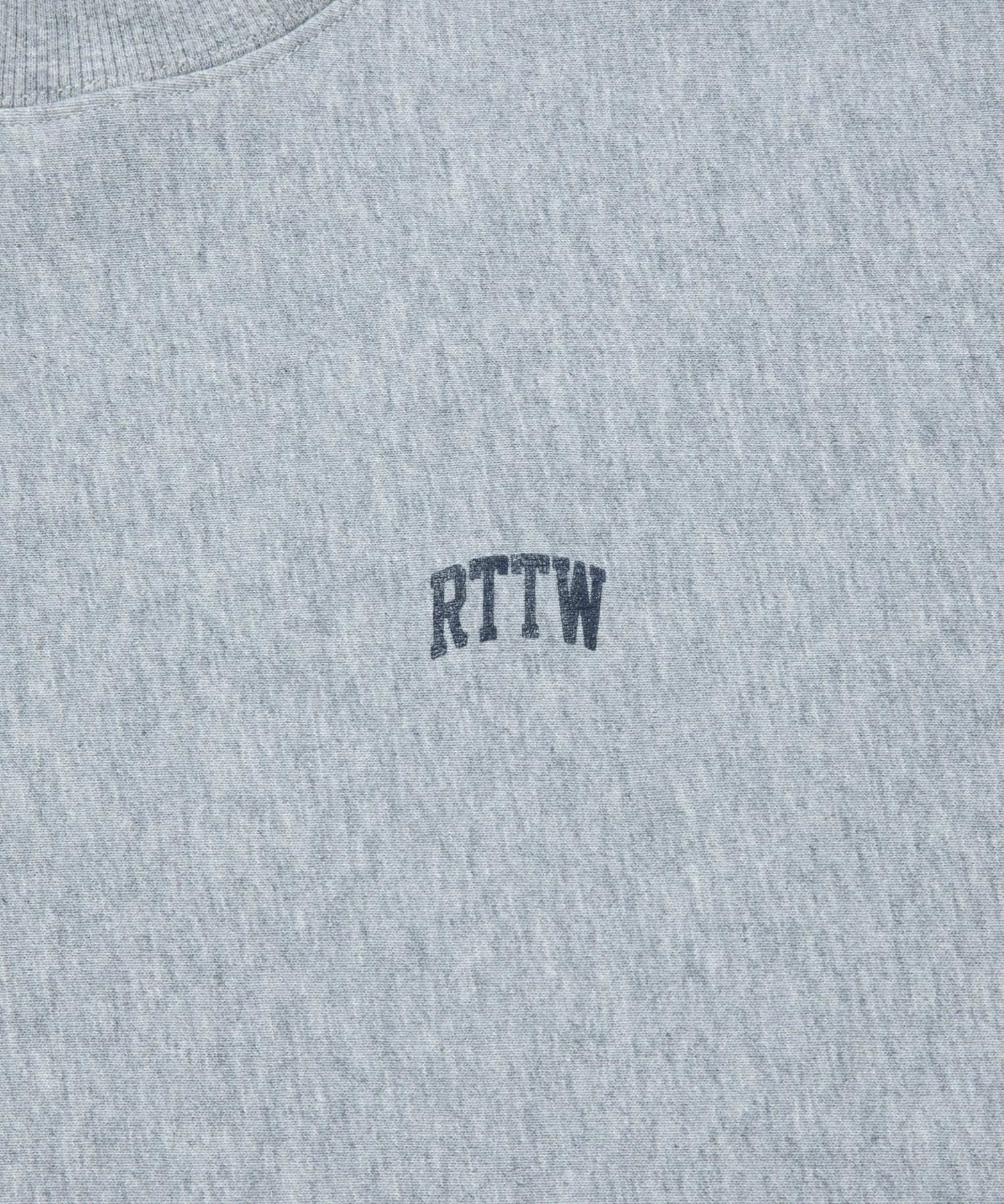 R9 LOGO SWEATER (GRAY) / オリジナル クルーネック スウェット