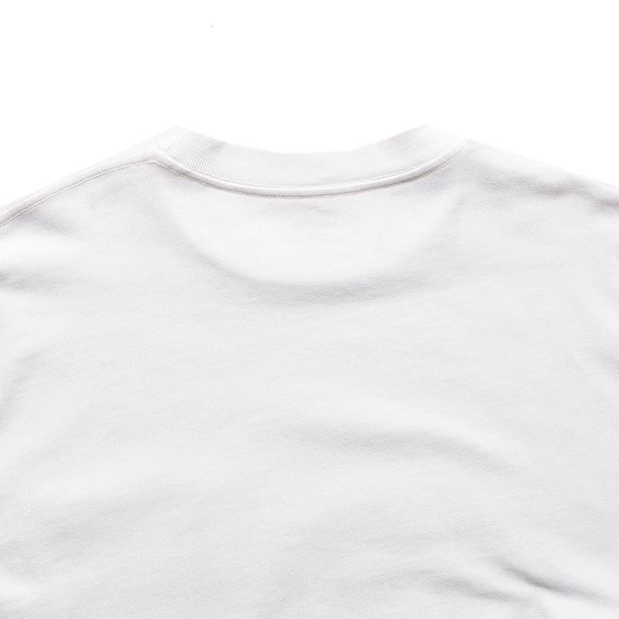 Heavy weight Loose Fit L/S T-SH (WHT) / BTSA コラボ Tシャツ