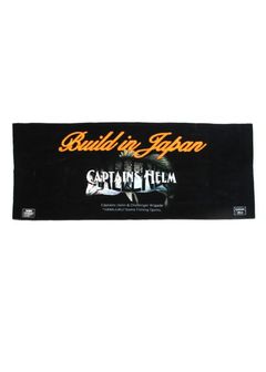 × CHALLENGER BUILT IN JP SPORTS TOWEL (BLACK) / チャレンジャー コラボスポーツタオル