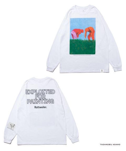 × Tadanobu Asano GARDENER LS TEE (WHITE) / 浅野忠信 コラボロンT (ガーデナー)