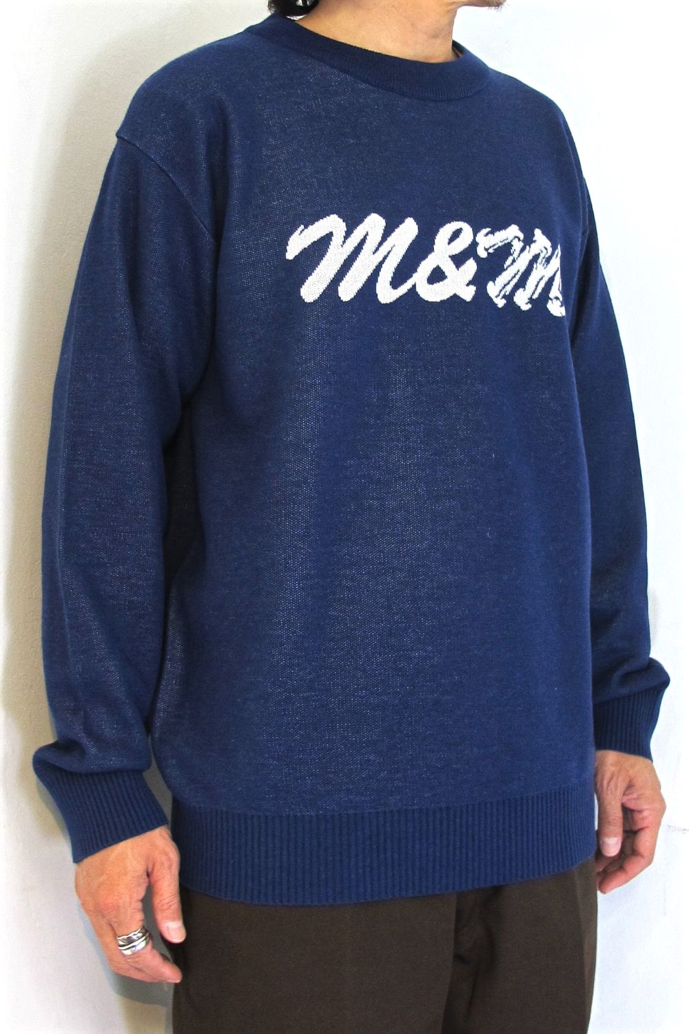 M&M CUSTOM PERFORMANCE - SWEATER M×M MASSES BONE LOGO (×MASSES 