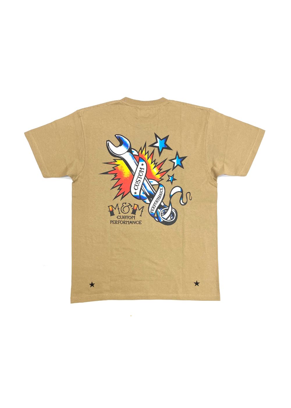 PRINT TEE (SAFARI) / ロゴ プリント Tシャツ