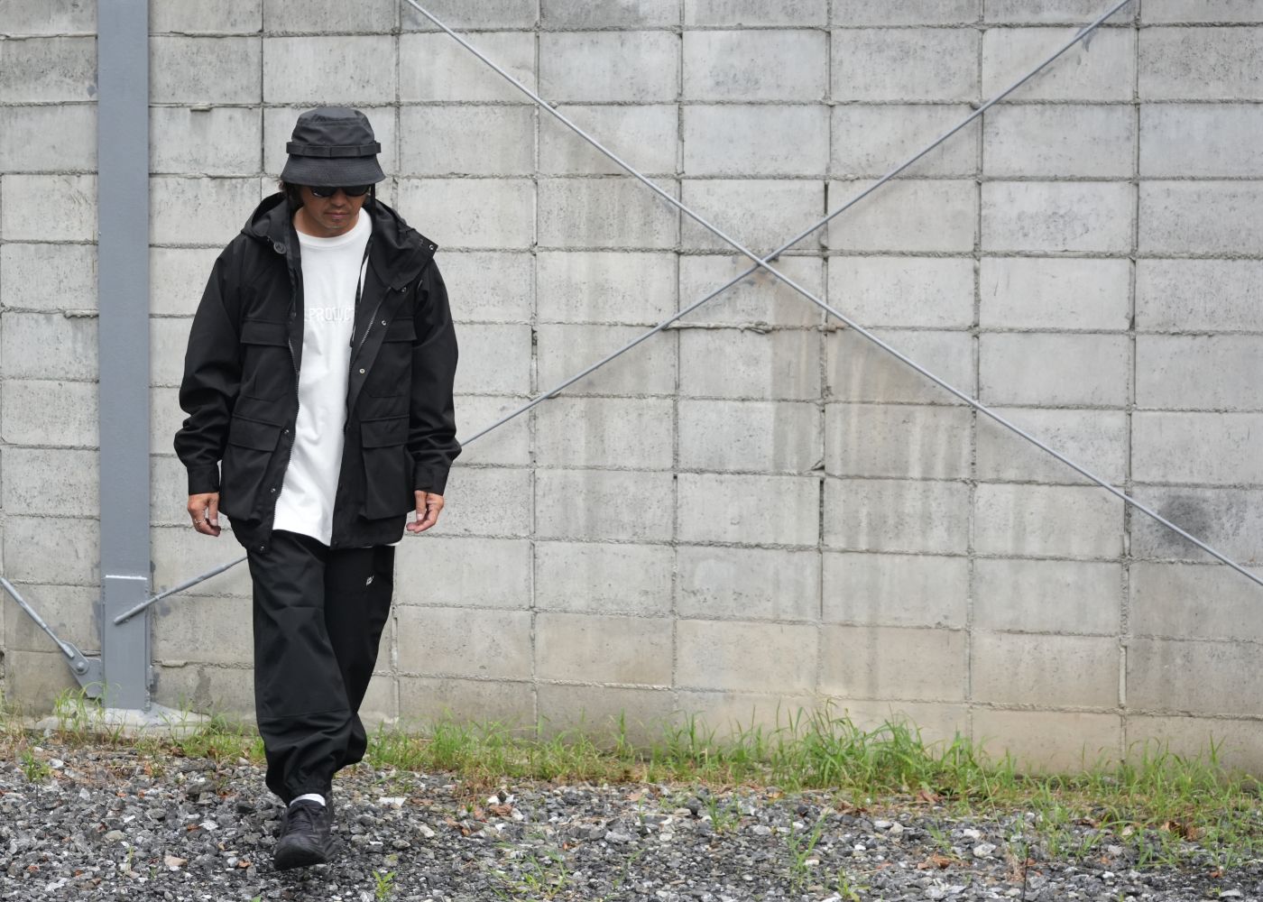 COOTIE PRODUCTIONS - SET UP STYLE / T/C Weather Hooded Shell Jacket & Track  Pants | 4036 | LOOPHOLE