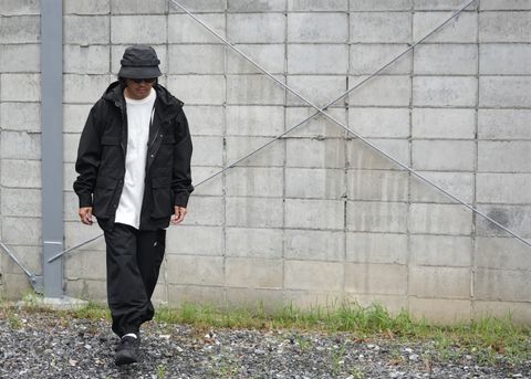 COOTIE PRODUCTIONS - SET UP STYLE / T/C Weather Hooded Shell Jacket & Track Pants